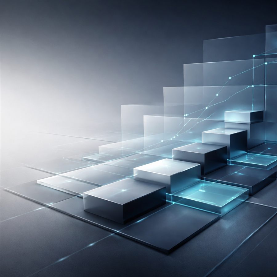Estrutura corporativa para roadmap, deploy, segurança e escala de produto criado com IA